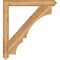 Ekena Millwork Balboa Arts & Crafts Rough Sawn Bracket, Western Red Cedar, 4"W x 38"D x 42"H BKT04X38X42BOA03RWR - alternate 3